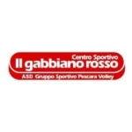 logo centro sportivo il gabbiano rosso pescara volley